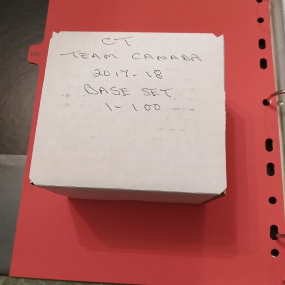 Canadian Tire Team Canada 2017-18 Base Set 1-100 in box great condition - Picture 6 of 13